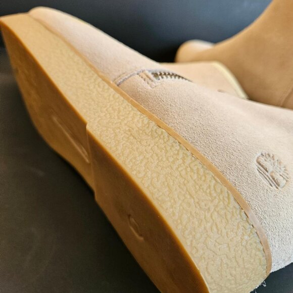 Timberland suede women's ankle boots. S 9, gummy zip platform - Picture 5 of 9
